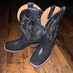 Stetson Authentic Men’s stingray cowboy boots